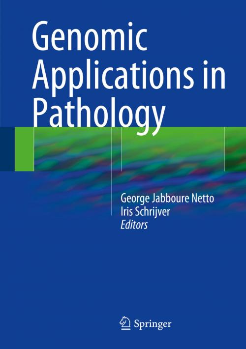 Cover of the book Genomic Applications in Pathology by , Springer New York