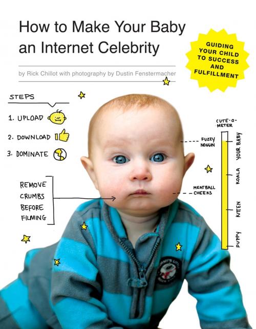 Cover of the book How to Make Your Baby an Internet Celebrity by Rick Chillot, Quirk Books