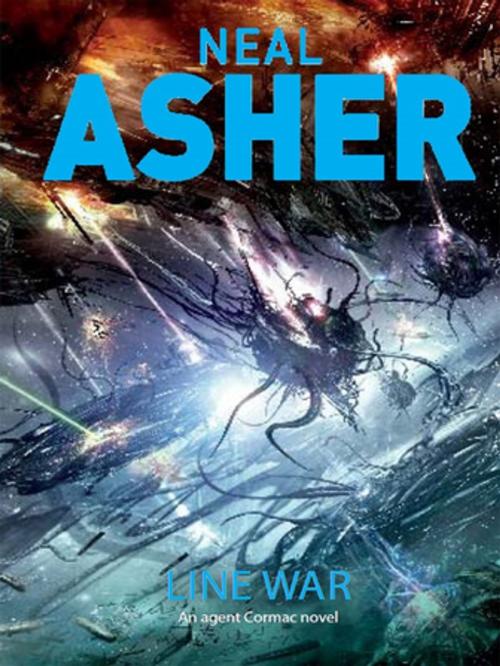 Cover of the book Line War by Neal Asher, Night Shade Books