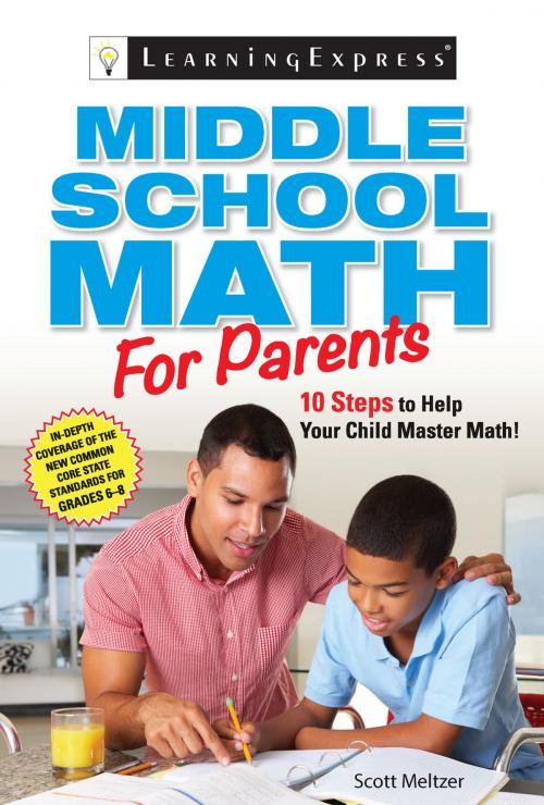 Cover of the book Middle School Math for Parents by Scott Meltzer, LearningExpress, LLC