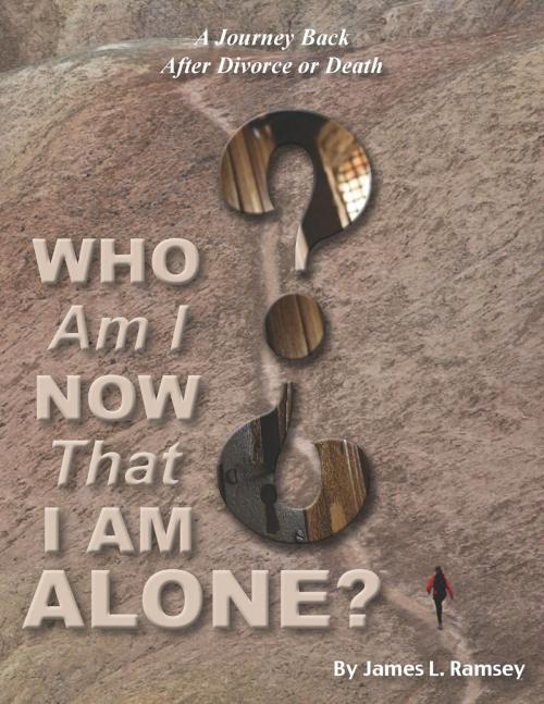 Cover of the book Who Am I Now That I Am Alone? A Journey Back after Divorce or Death by James L. Ramsey, First Edition Design Publishing