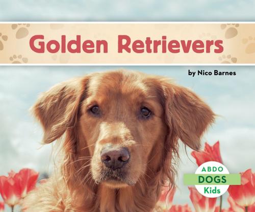 Cover of the book Golden Retrievers by Nico Barnes, ABDO