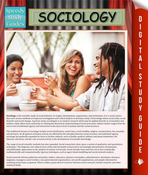 Cover of the book Sociology by Speedy Publishing, Speedy Publishing LLC
