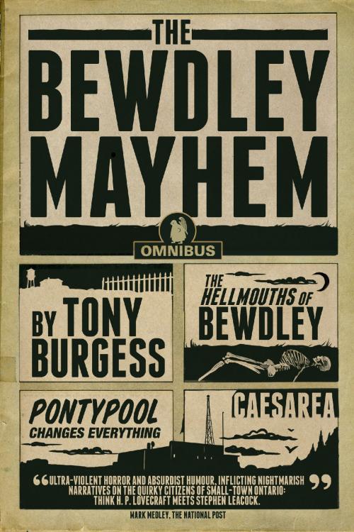 Cover of the book The Bewdley Mayhem by Tony Burgess, ECW Press