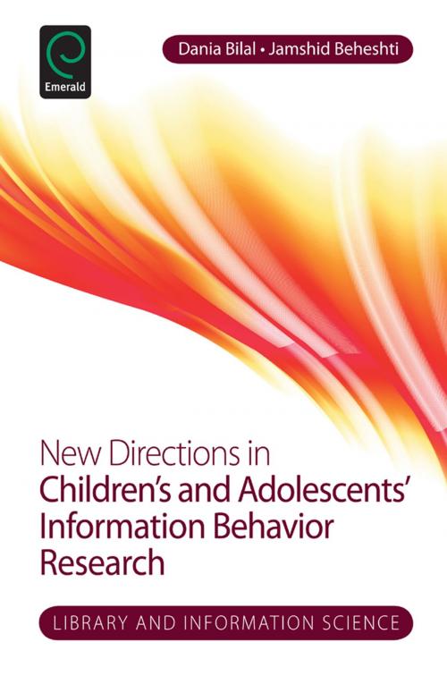 Cover of the book New Directions in Children's and Adolescents' Information Behavior Research by , Emerald Group Publishing Limited