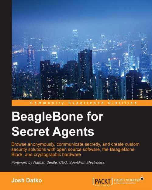 Cover of the book BeagleBone for Secret Agents by Josh Datko, Packt Publishing