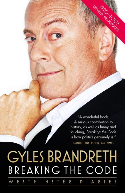 Cover of the book Breaking the Code by Gyles Brandreth, Biteback Publishing