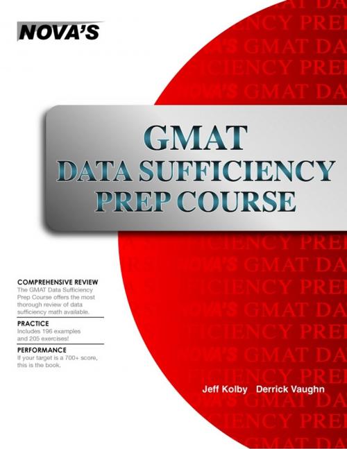Cover of the book GMAT Data Sufficiency Prep Course by Derrick Vaughn, Nova Press