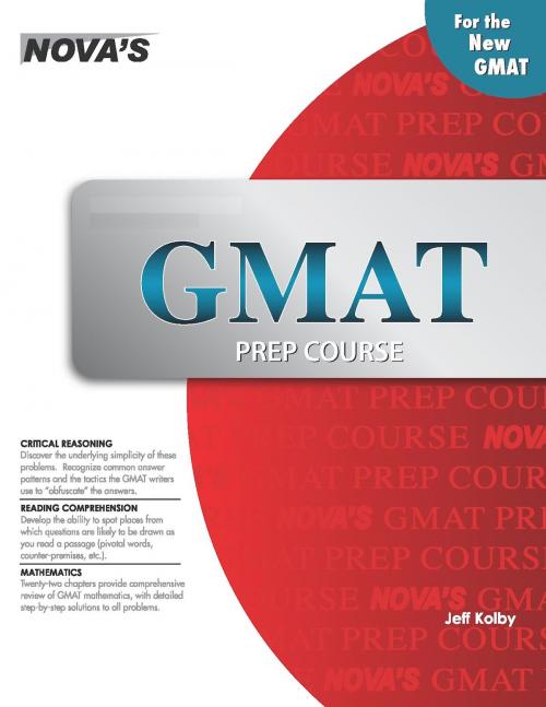 Cover of the book GMAT Prep Course by Jeff Kolby, Nova Press