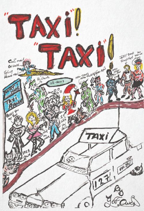 Cover of the book Taxi Taxi by Jeff Owen, Brown Dog