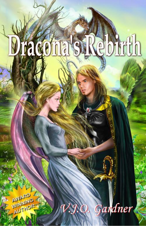 Cover of the book Dracona's Rebirth by V.J.O. Gardner, Ink Smith Publishing