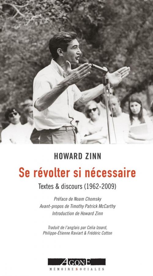 Cover of the book Se révolter si nécessaire by Howard Zinn, Agone