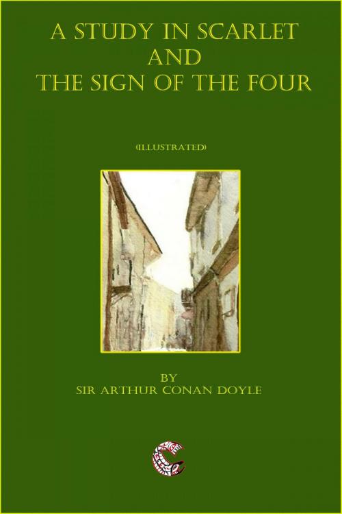 Cover of the book A Study In Scarlet and The Sign Of The Four (Illustrated) by Sir Arthur Conan Doyle, Fried Fish