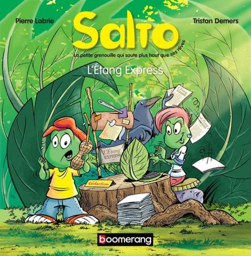 Cover of the book Salto 5 - L'étang express by Pierre Labrie, Boomerang éditeur jeunesse