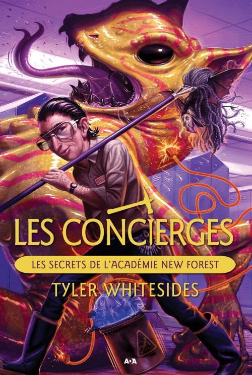 Cover of the book Les concierges by Tyler Whitesides, Éditions AdA