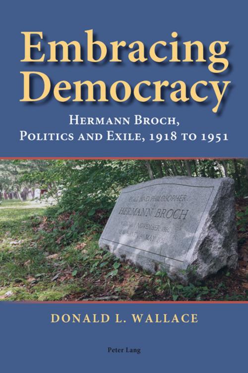 Cover of the book Embracing Democracy by Donald L. Wallace, Peter Lang
