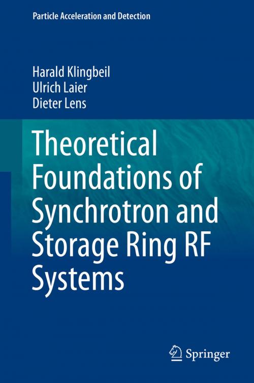 Cover of the book Theoretical Foundations of Synchrotron and Storage Ring RF Systems by Harald Klingbeil, Ulrich Laier, Dieter Lens, Springer International Publishing