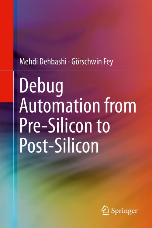 Cover of the book Debug Automation from Pre-Silicon to Post-Silicon by Görschwin Fey, Mehdi Dehbashi, Springer International Publishing