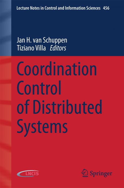 Cover of the book Coordination Control of Distributed Systems by , Springer International Publishing