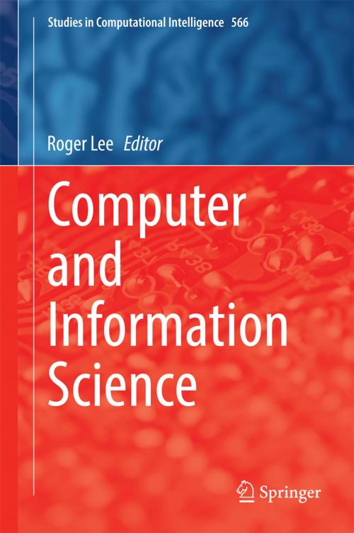 Cover of the book Computer and Information Science by , Springer International Publishing