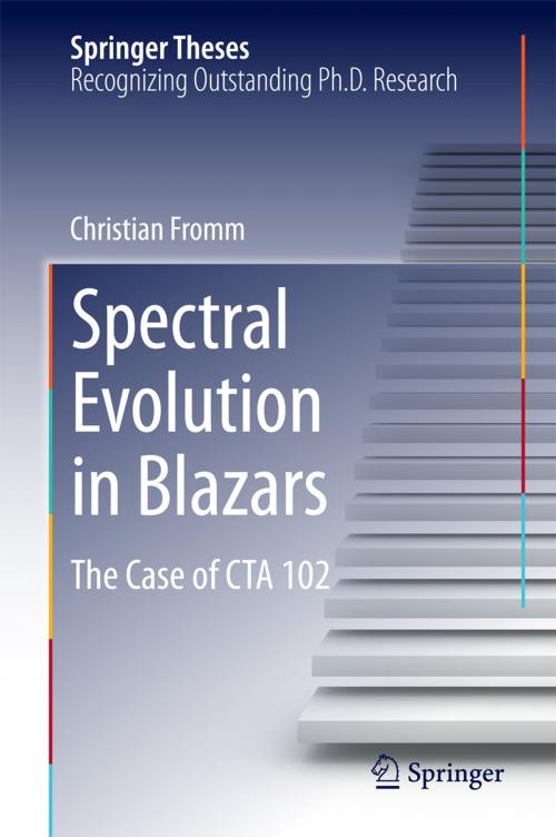 Cover of the book Spectral Evolution in Blazars by Christian Fromm, Springer International Publishing