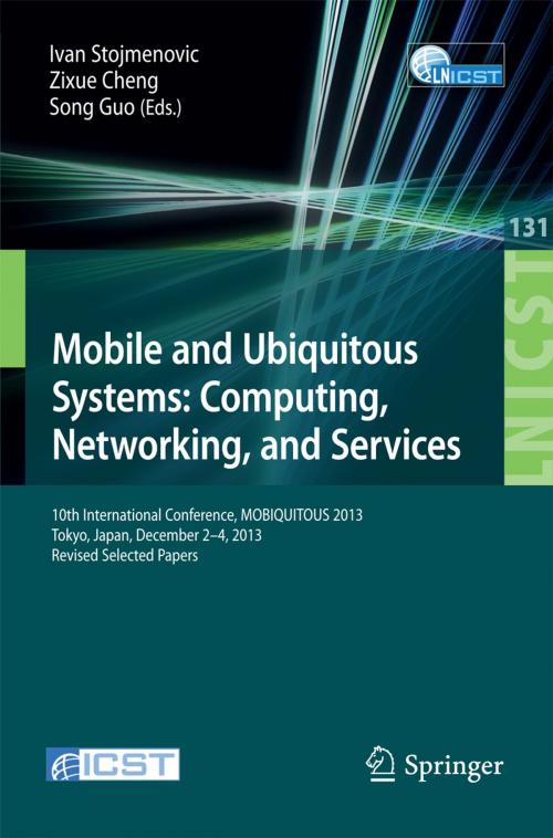Cover of the book Mobile and Ubiquitous Systems: Computing, Networking, and Services by , Springer International Publishing