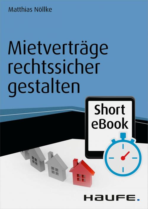 Cover of the book Mietverträge rechtssicher gestalten by Matthias Nöllke, Haufe