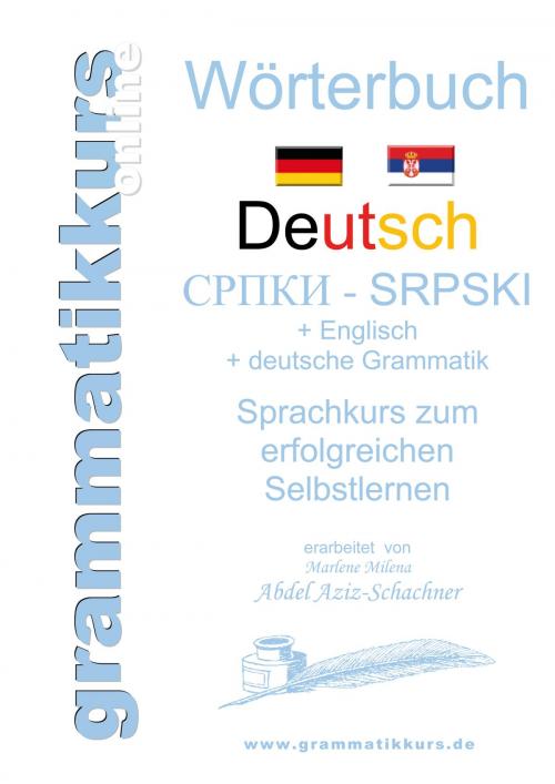 Cover of the book Wörterbuch Deutsch-Serbisch-Englisch Niveau A1 by Marlene Abdel Aziz-Schachner, Books on Demand