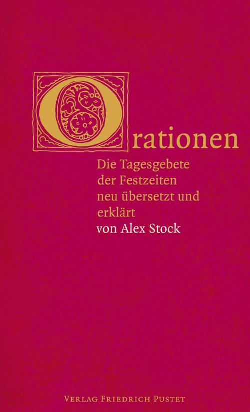 Cover of the book Orationen by Alexander Stock, Verlag Friedrich Pustet
