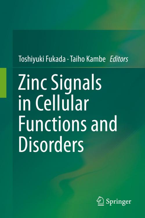 Cover of the book Zinc Signals in Cellular Functions and Disorders by , Springer Japan