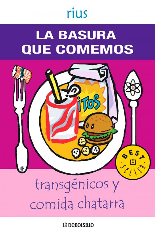 Cover of the book La basura que comemos (Colección Rius) by Rius, Penguin Random House Grupo Editorial México