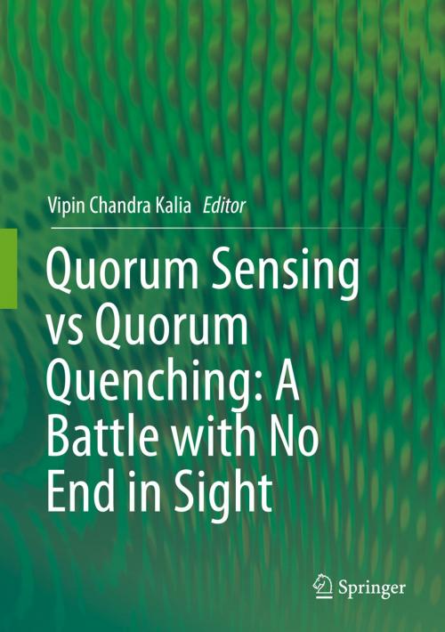 Cover of the book Quorum Sensing vs Quorum Quenching: A Battle with No End in Sight by , Springer India