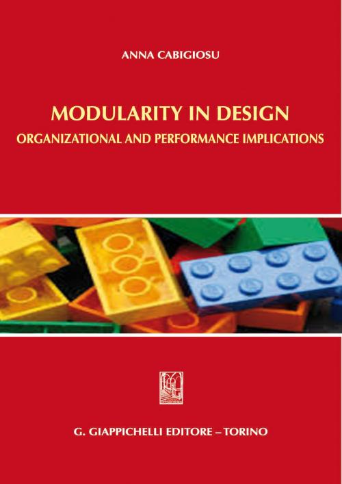 Cover of the book Modularity in design by Anna Cabigiosu, Giappichelli Editore