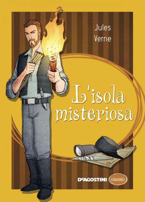 Cover of the book L'isola misteriosa by Jules Verne, De Agostini