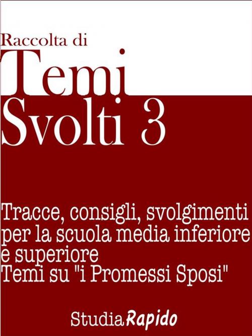 Cover of the book Temi svolti 3 by Studia Rapido, Studia Rapido