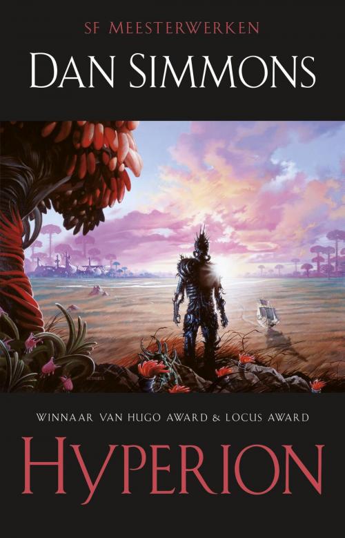 Cover of the book Hyperion by Dan Simmons, Luitingh-Sijthoff B.V., Uitgeverij