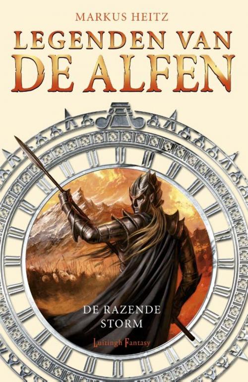 Cover of the book Razende storm by Markus Heitz, Luitingh-Sijthoff B.V., Uitgeverij