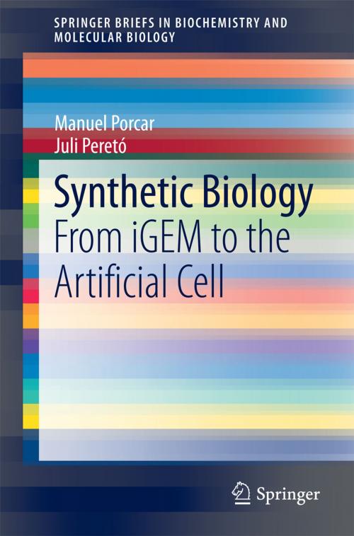Cover of the book Synthetic Biology by Manuel Porcar, Juli Peretó, Springer Netherlands
