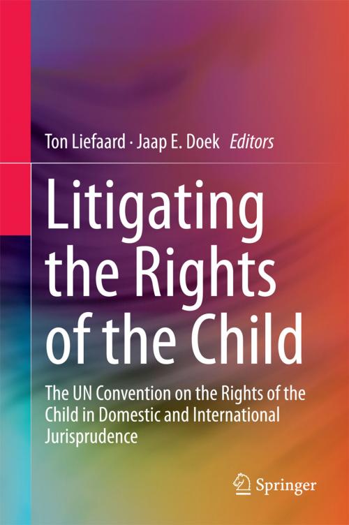 Cover of the book Litigating the Rights of the Child by , Springer Netherlands