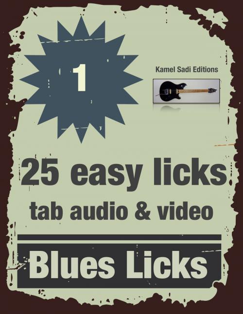 Cover of the book Blues Licks Vol. 1 by Kamel Sadi, Kamel Sadi