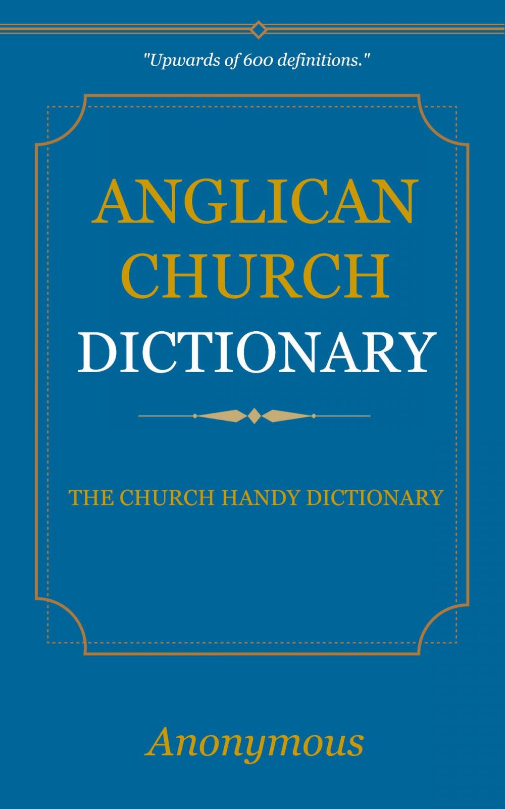 Big bigCover of Anglican Church Dictionary