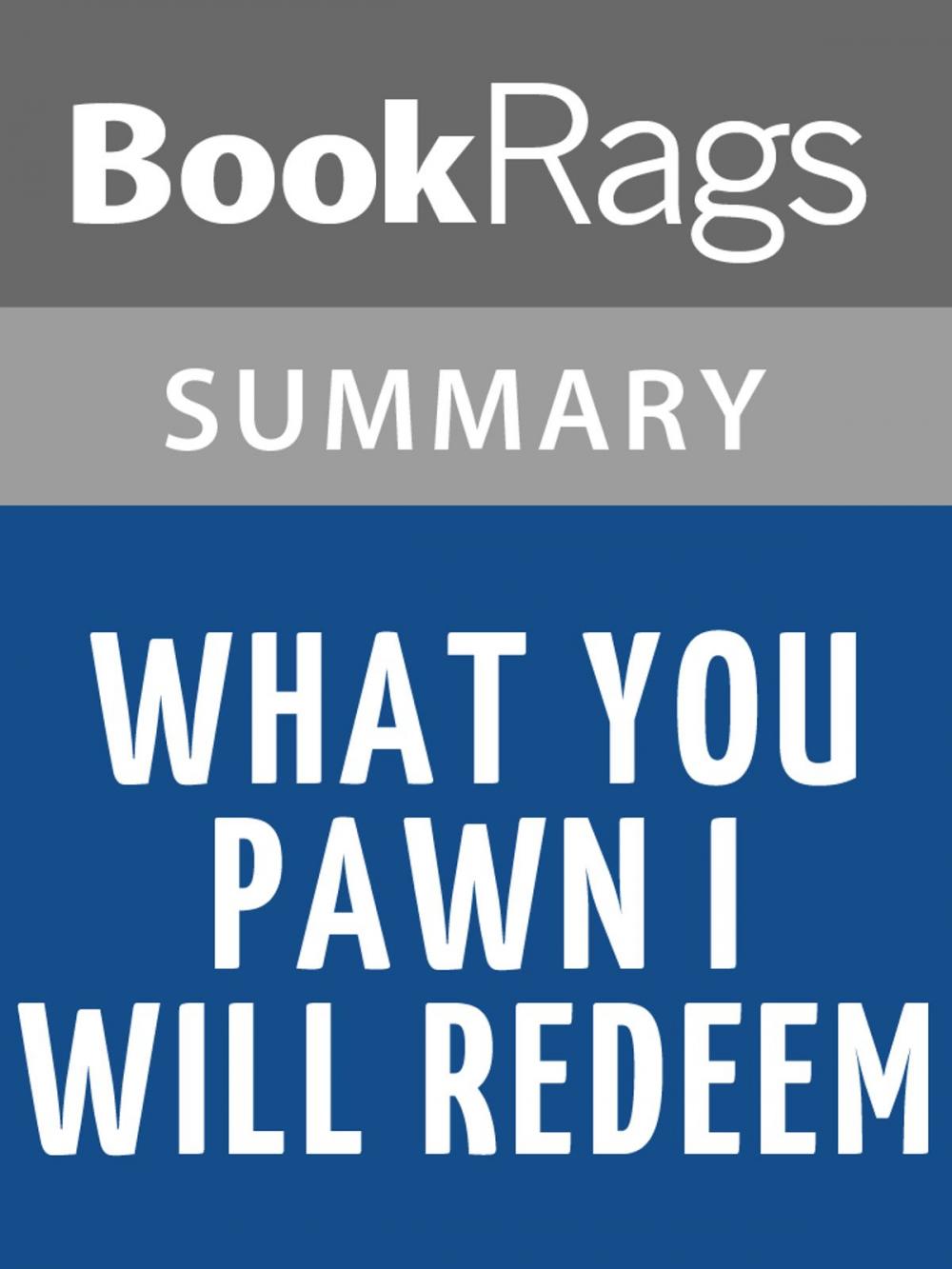 Big bigCover of What You Pawn I Will Redeem by Sherman Alexie l Summary & Study Guide