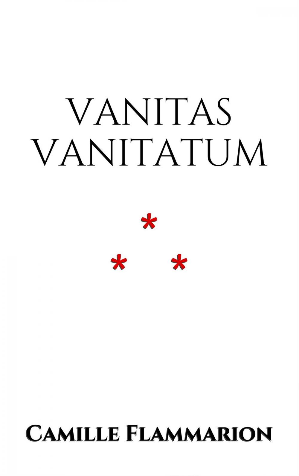 Big bigCover of Vanitas vanitatum