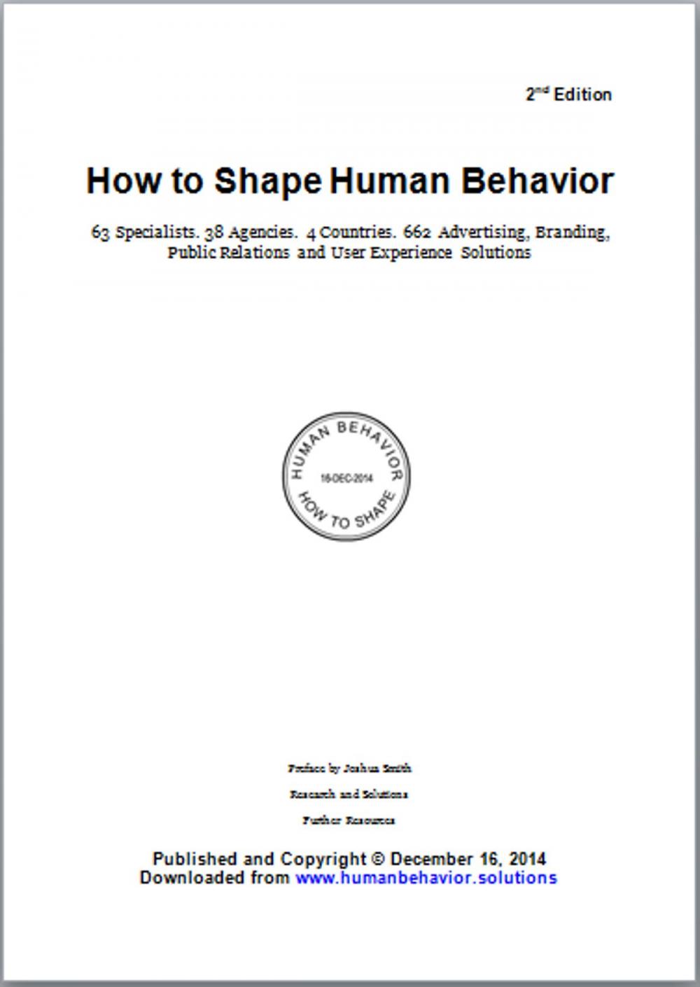 Big bigCover of How To Shape Human Behavior (2nd Edition)