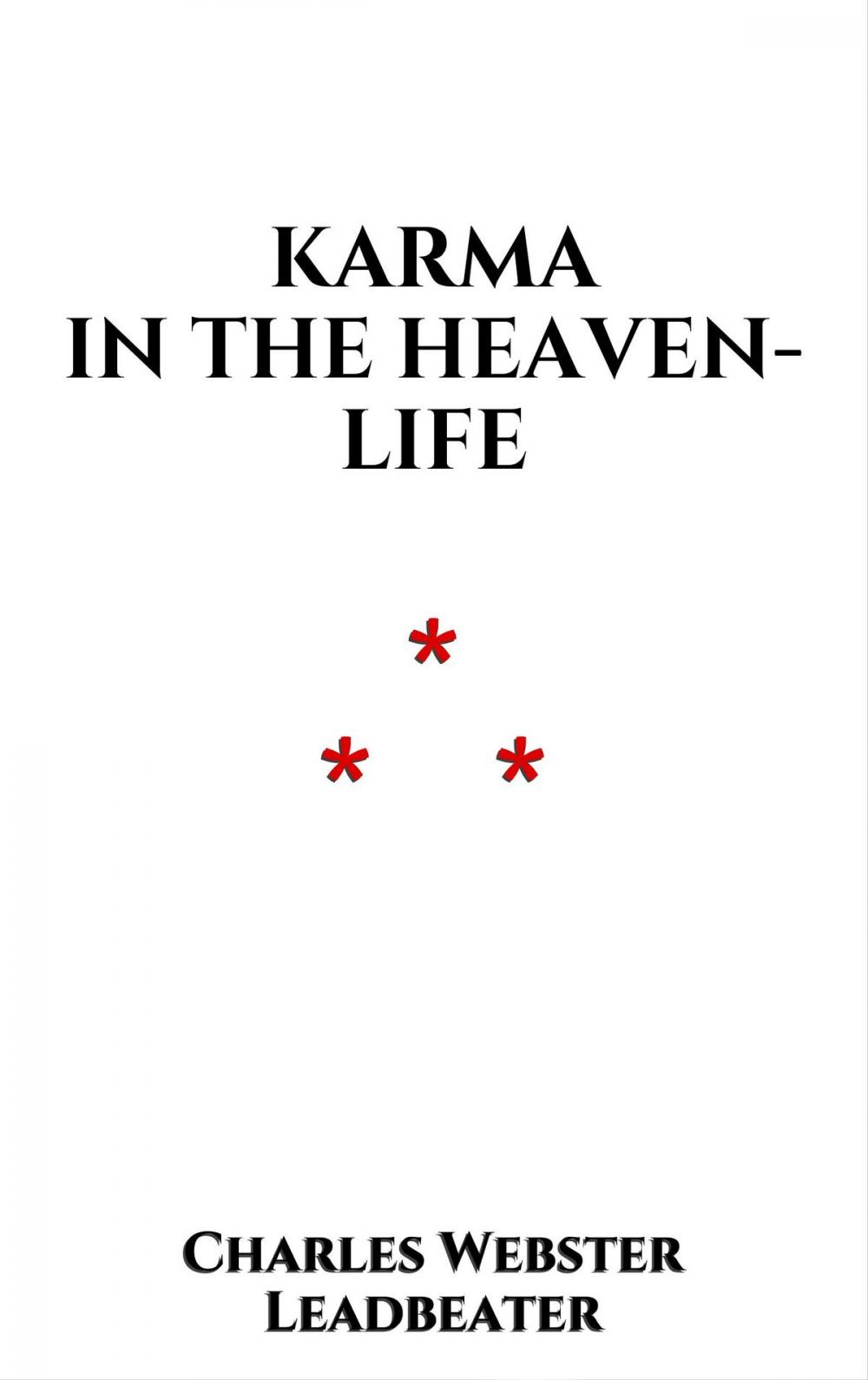 Big bigCover of Karma in the Heaven-life