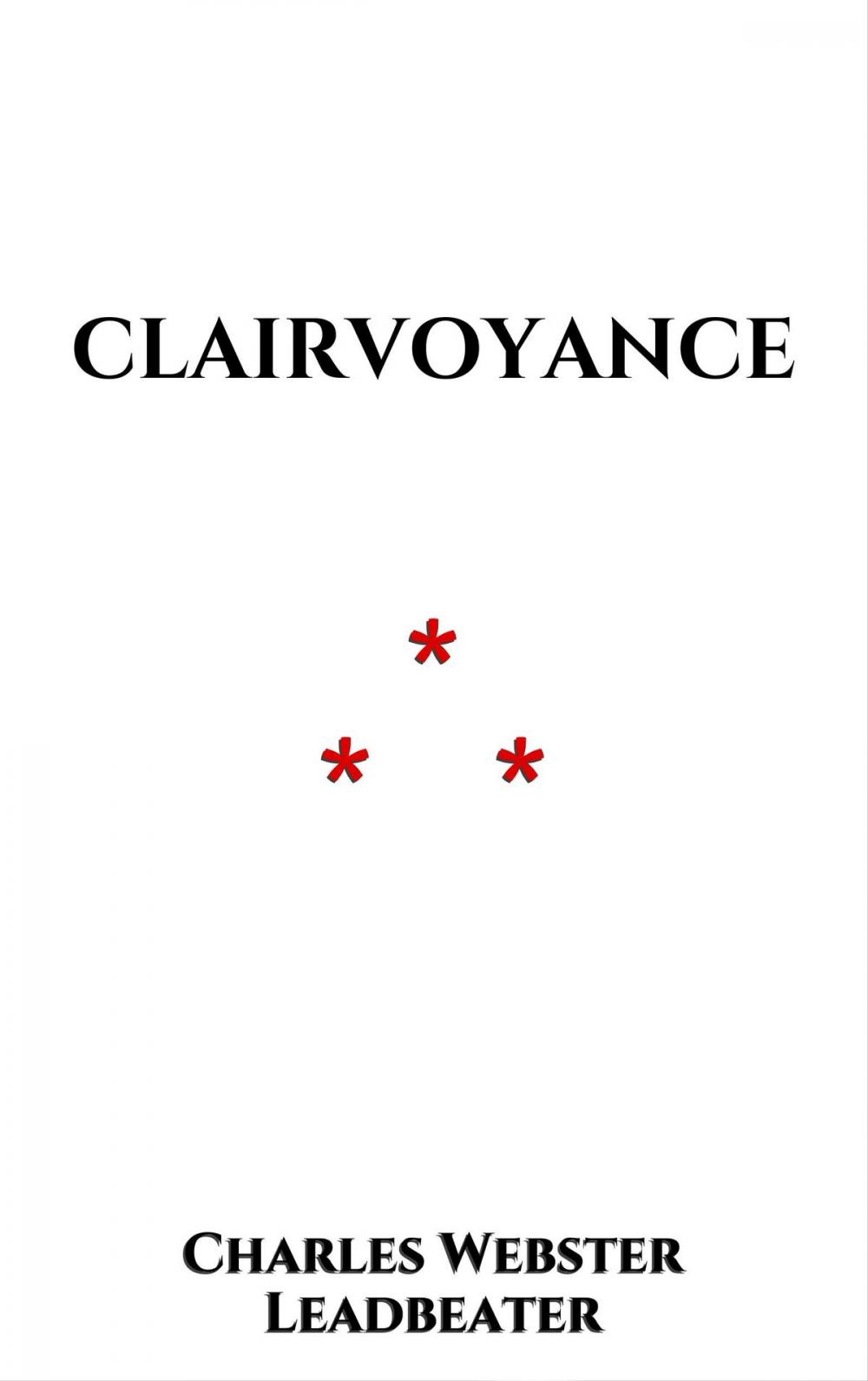 Big bigCover of Clairvoyance