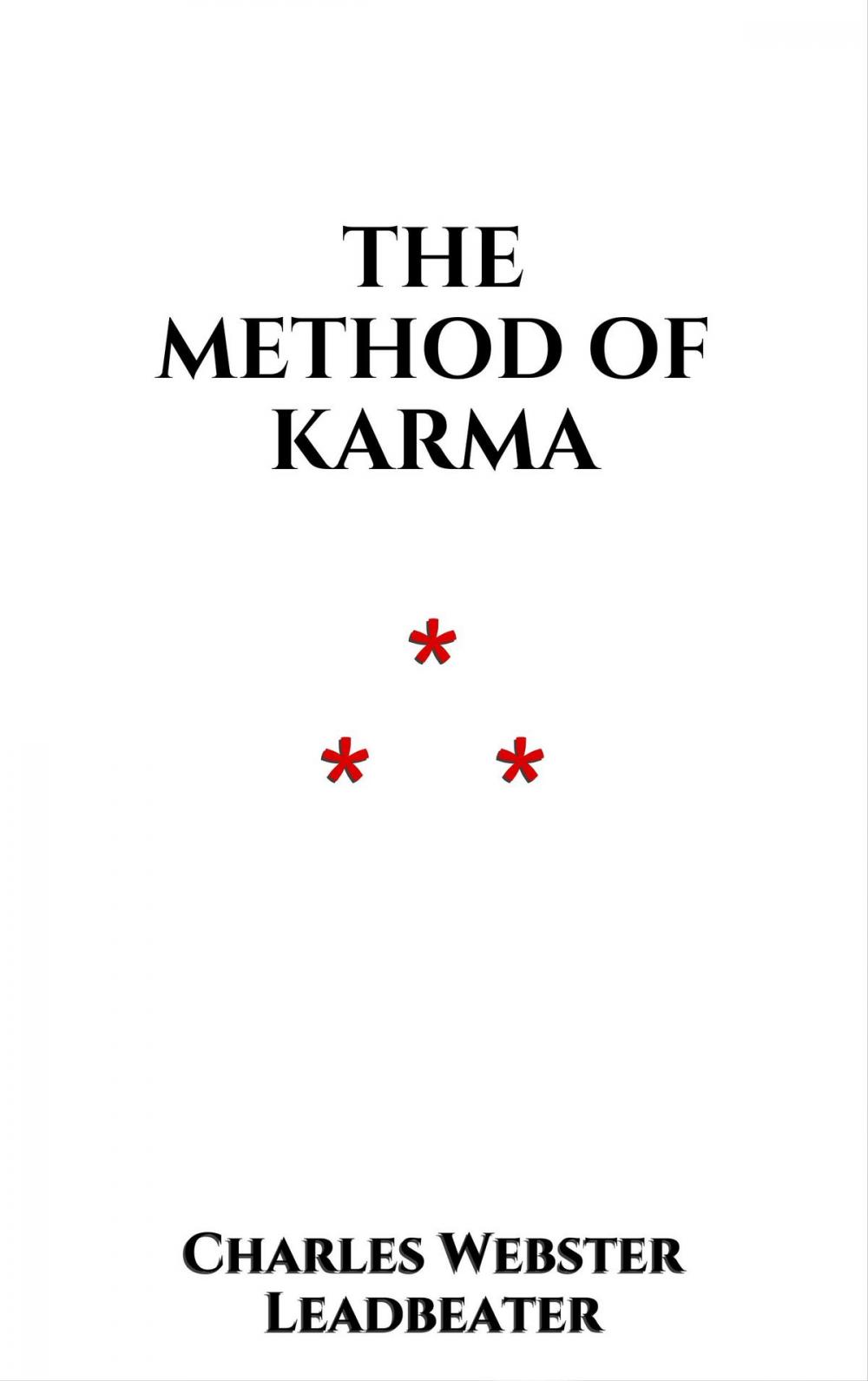 Big bigCover of The Method of Karma