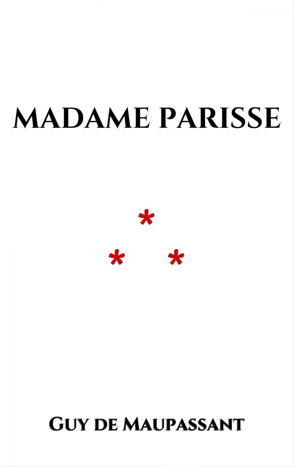 Big bigCover of Madame Parisse