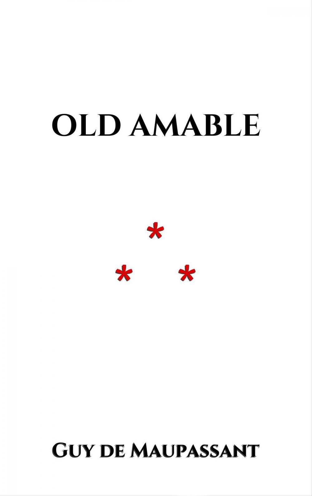 Big bigCover of Old Amable