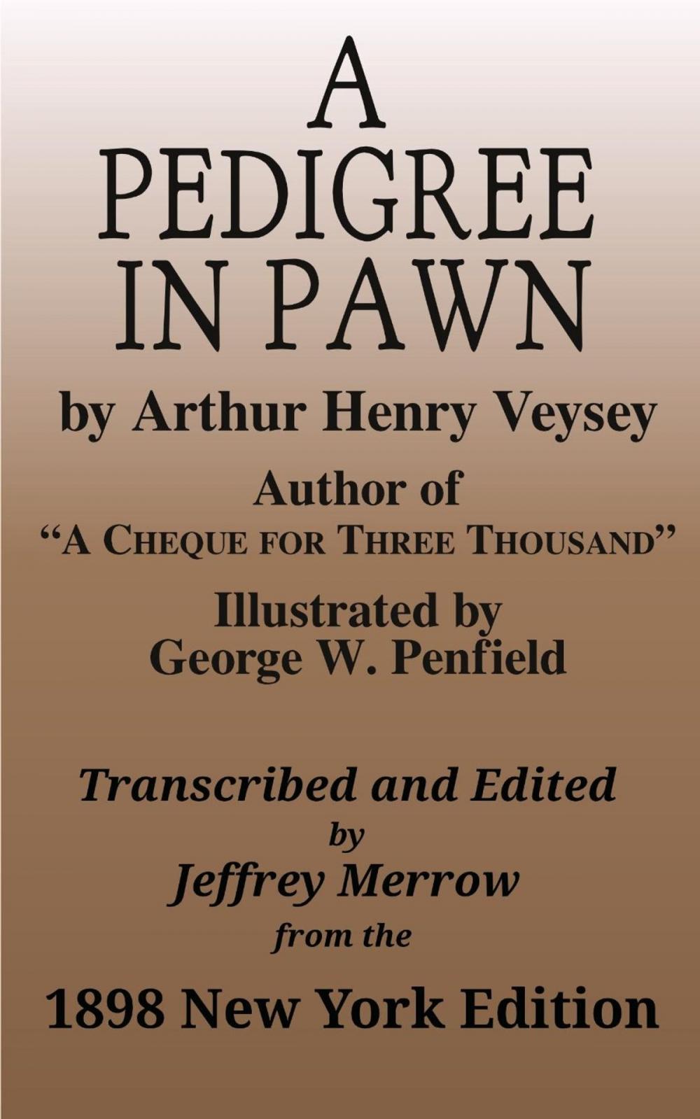 Big bigCover of A Pedigree In Pawn